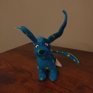 Neopets Starry Gelert plush toy McDonald's Happy Meal 2005 Blue Vintage